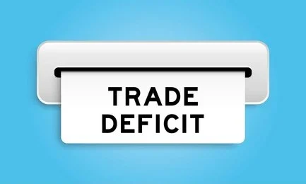 Visual chart explaining Pakistan’s current account deficit trends, showing imports, exports, and financial outflows